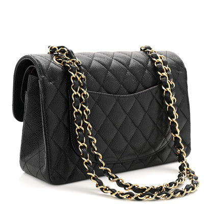 Chanel Caviar Quilted Small Double Flap Black 3 of 12
