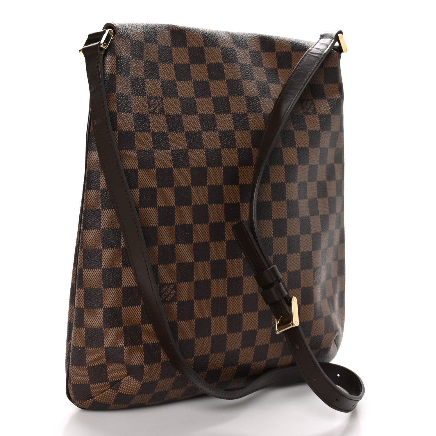 Louis Vuitton Damier Ebene Musette GM 3 of 11