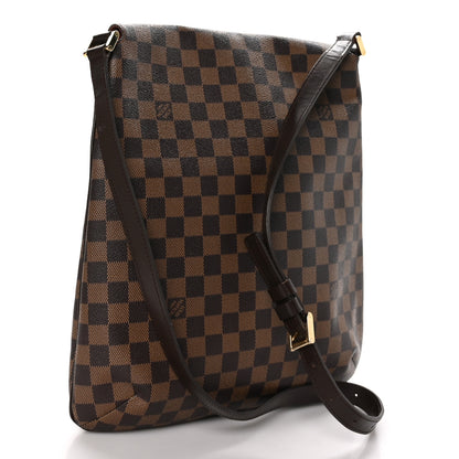 Louis Vuitton Damier Ebene Musette GM 3 of 11