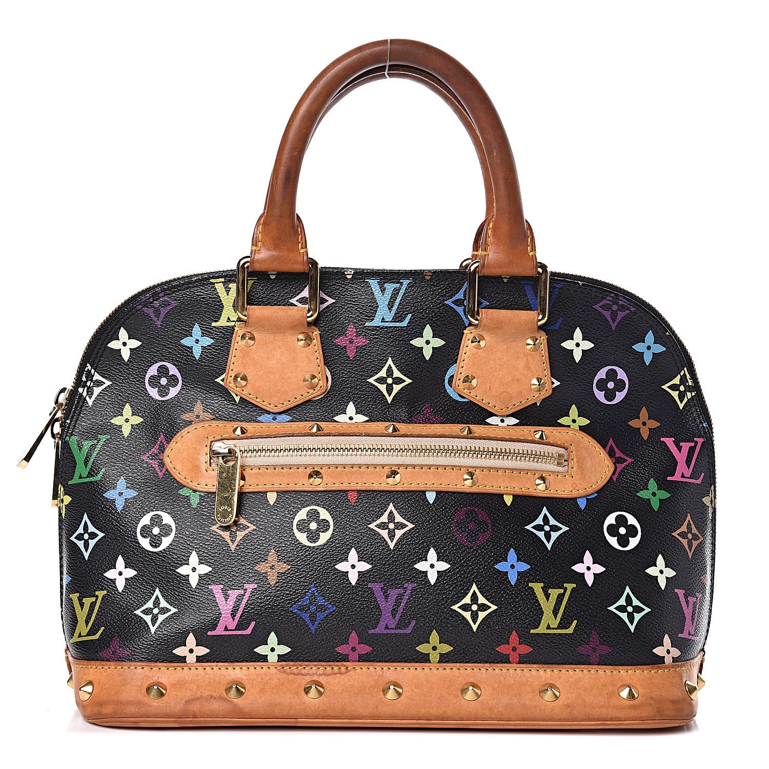 Louis Vuitton Monogram Multicolor Alma Black 1 of 24