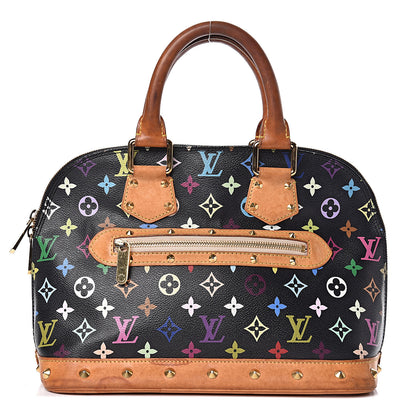 Louis Vuitton Monogram Multicolor Alma Black 1 of 24