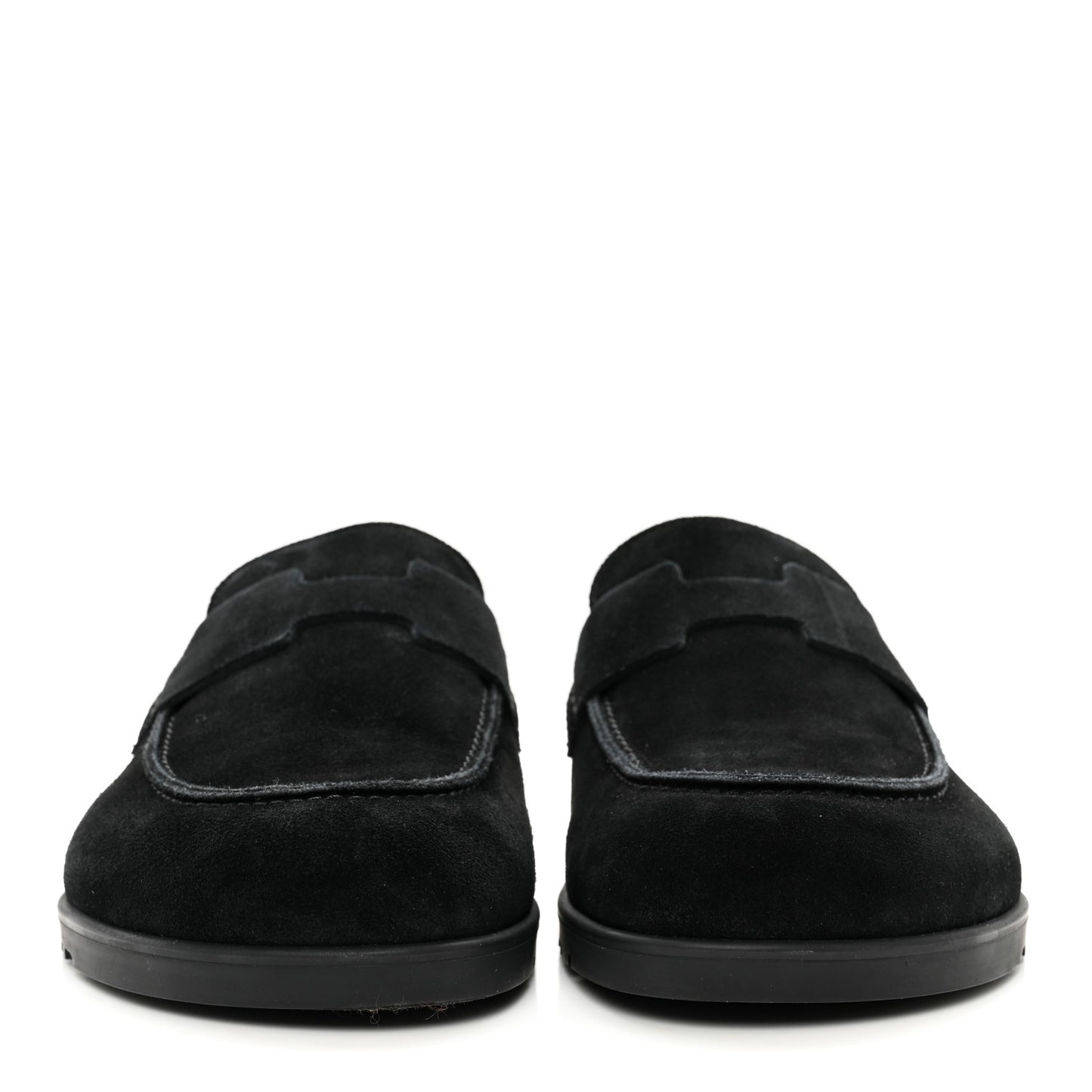 Suede Calfskin Go Mules 39 Black