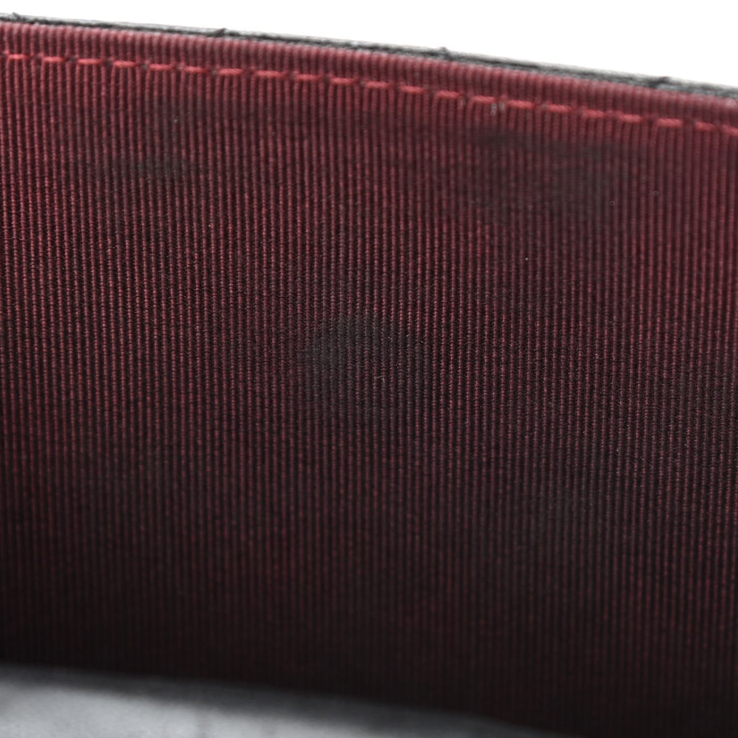 Lambskin Quilted Compact French Flap Wallet Black