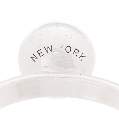 Tiffany Sterling Silver 8mm Hardwear Ball Ring 49 4.75 5 of 6