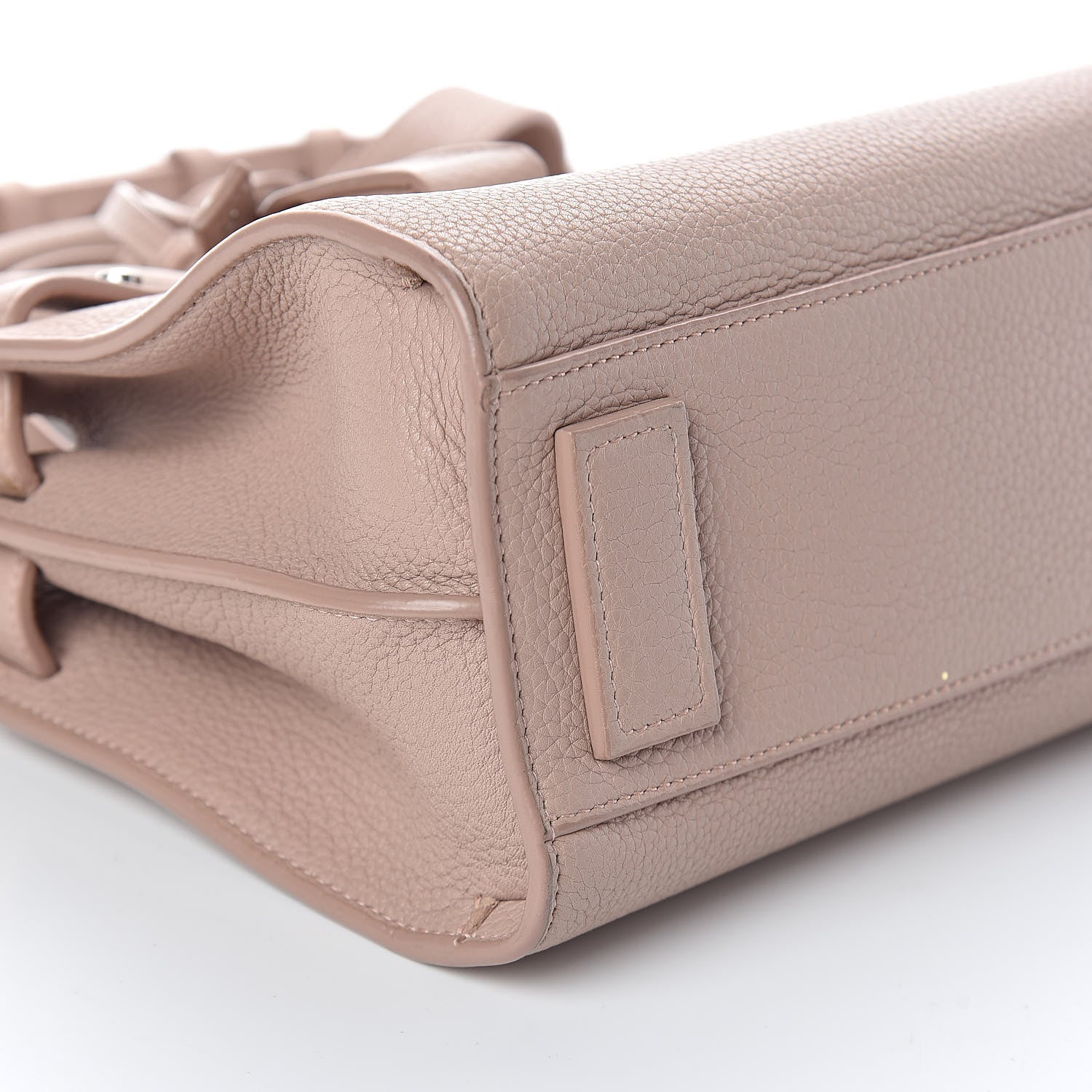 Saint Laurent Grained Calfskin Nano Sac De Jour Souple Nude 7 of 8