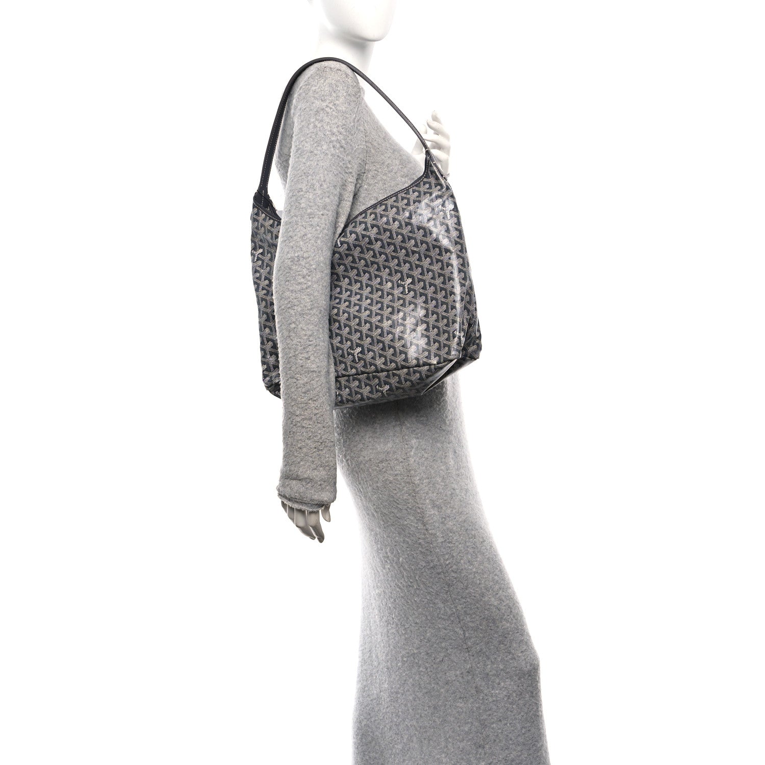 Goyard Goyardine Boheme Hobo Grey 2 of 10