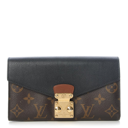 Louis Vuitton Monogram Pallas Wallet Black 1 of 8