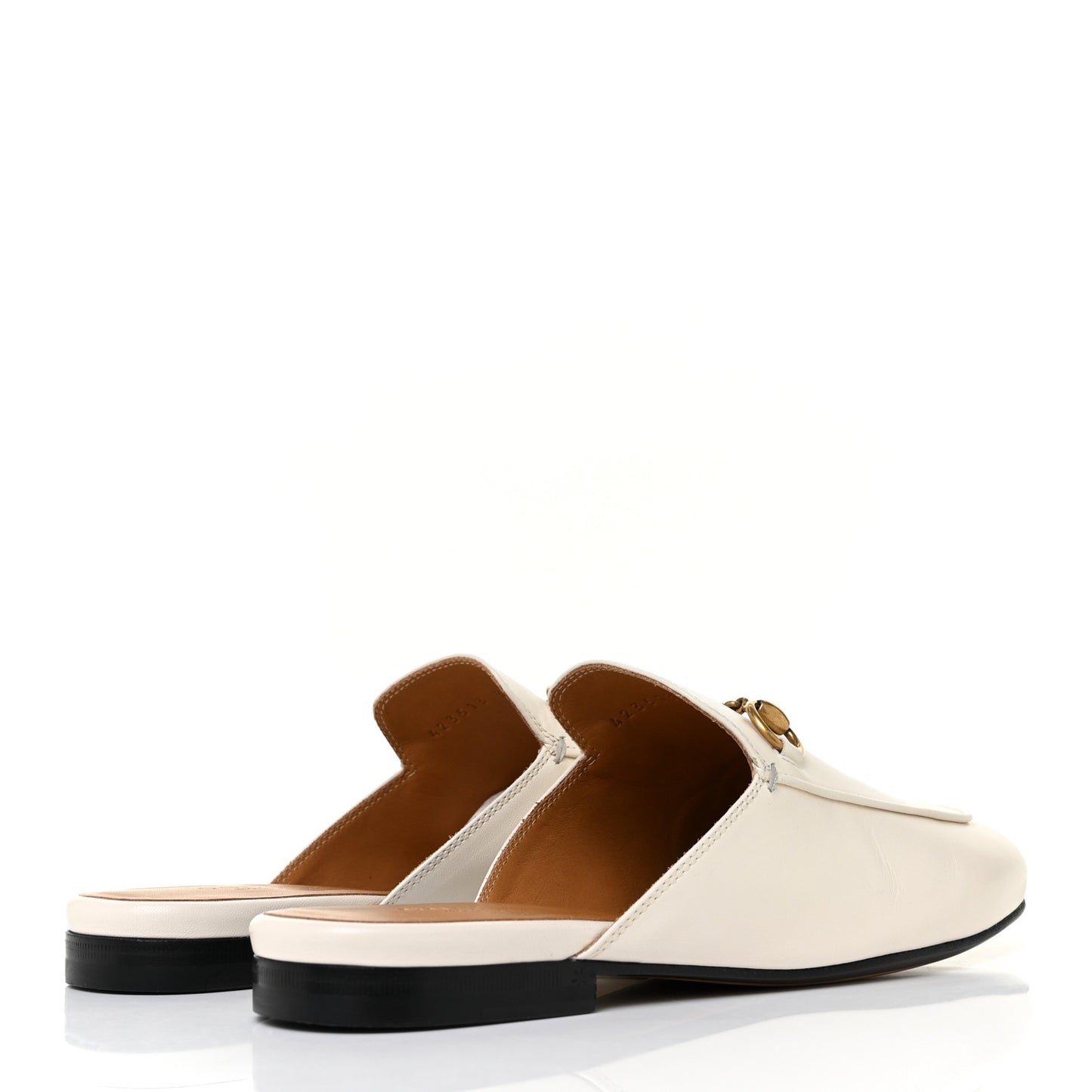 Malaga Kid Womens Princetown Slippers 36.5 Mystic White