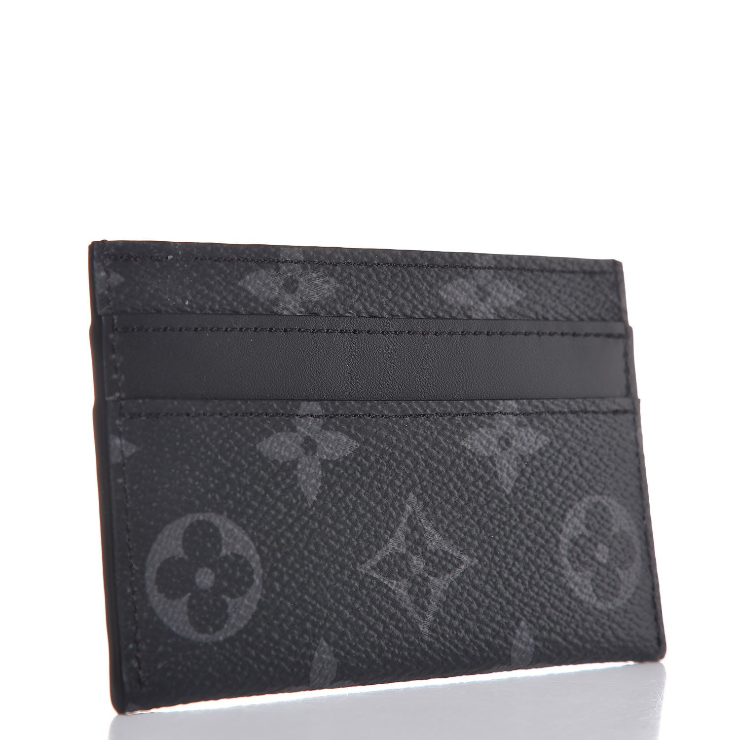 Louis Vuitton Monogram Eclipse Porte-Cartes Double Card Holder 3 of 8