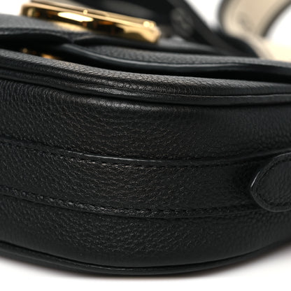 Louis Vuitton Grained Calfskin LV Pont 9 Soft PM Black 9 of 9