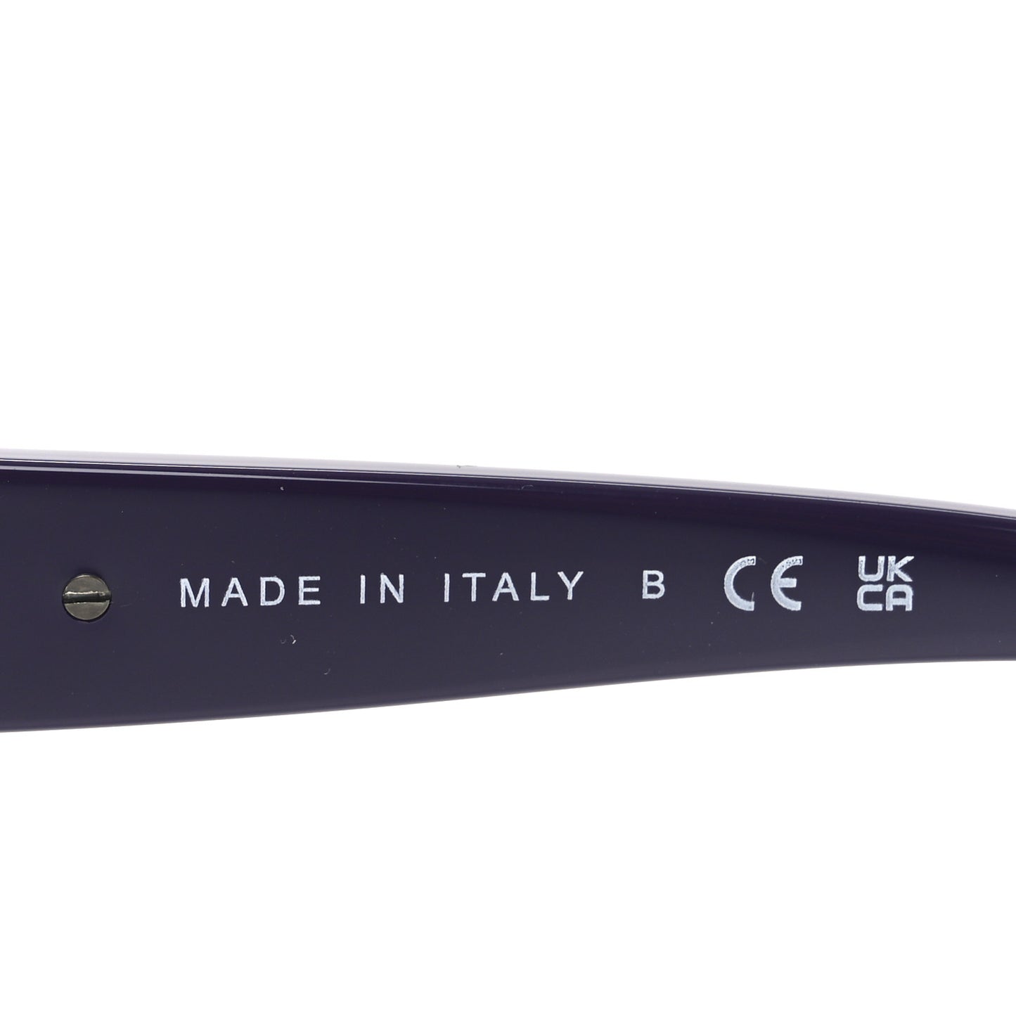 Acetate Square CC Heart Sunglasses 5519 Purple