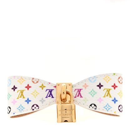 Louis Vuitton LV X TM Monogram Multicolor Bow Barrette White 1 of 4
