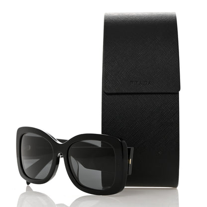 Prada Acetate Sunglasses SPR A08-F Black 8 of 8