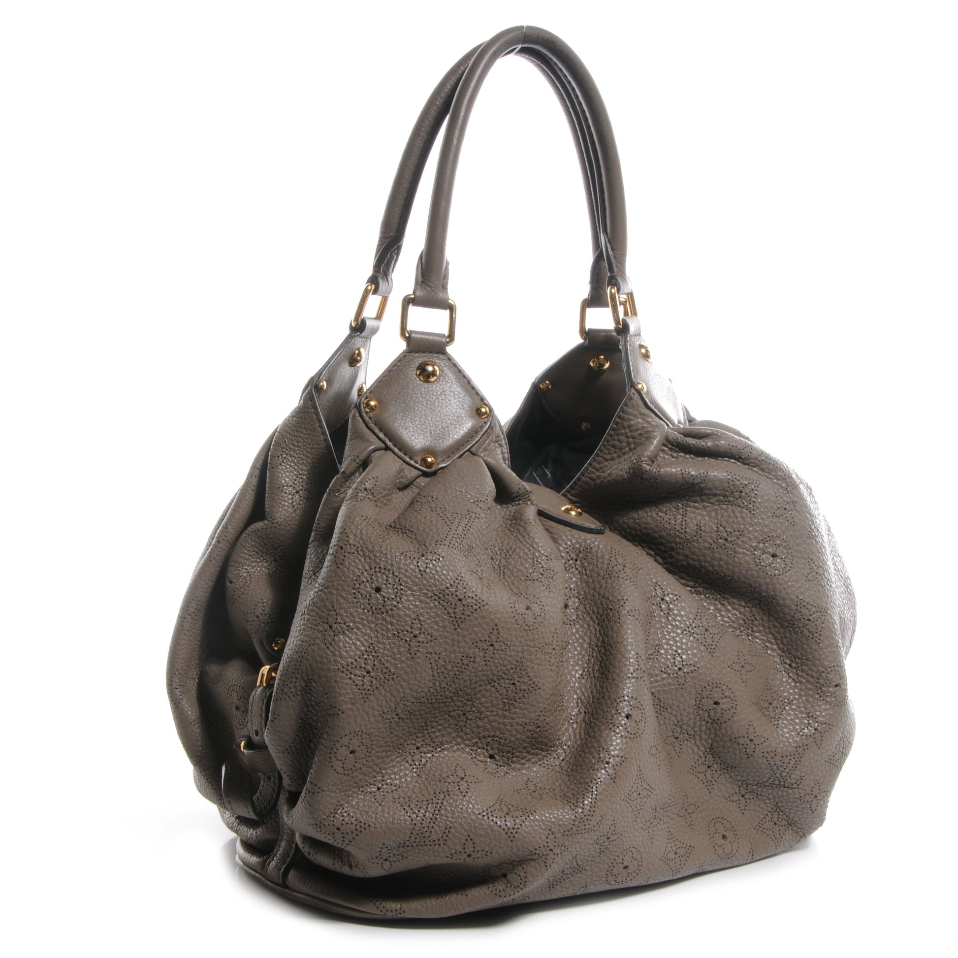 Louis Vuitton Mahina L Taupe 3 of 8