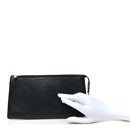 Louis Vuitton Epi Pochette Accessories 21 Black 2 of 10