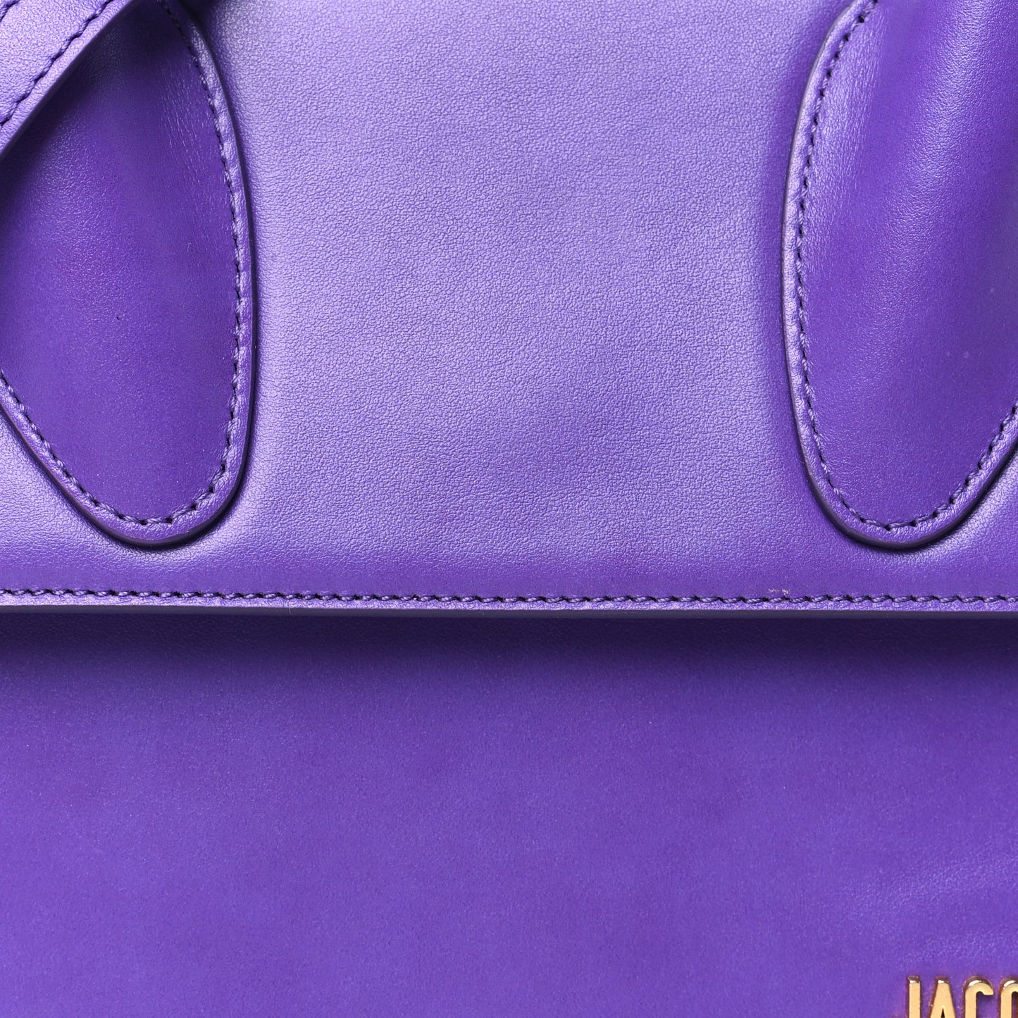 Smooth Calfskin Le Grand Chiquito Purple
