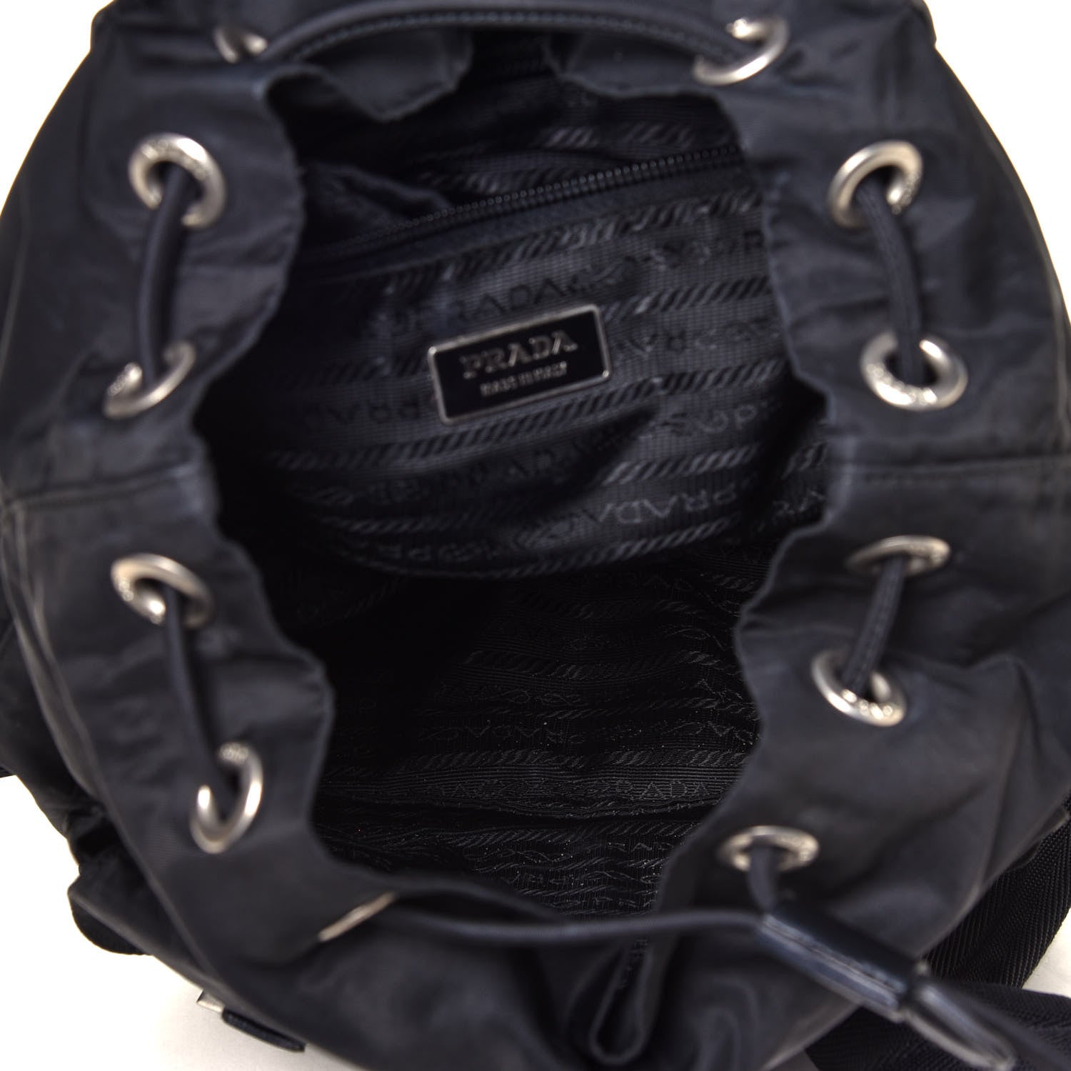 Prada Tessuto Nylon Vela Small Backpack Black 4 of 5