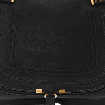 Chloe Calfskin Large Marcie Satchel Black 8 of 11
