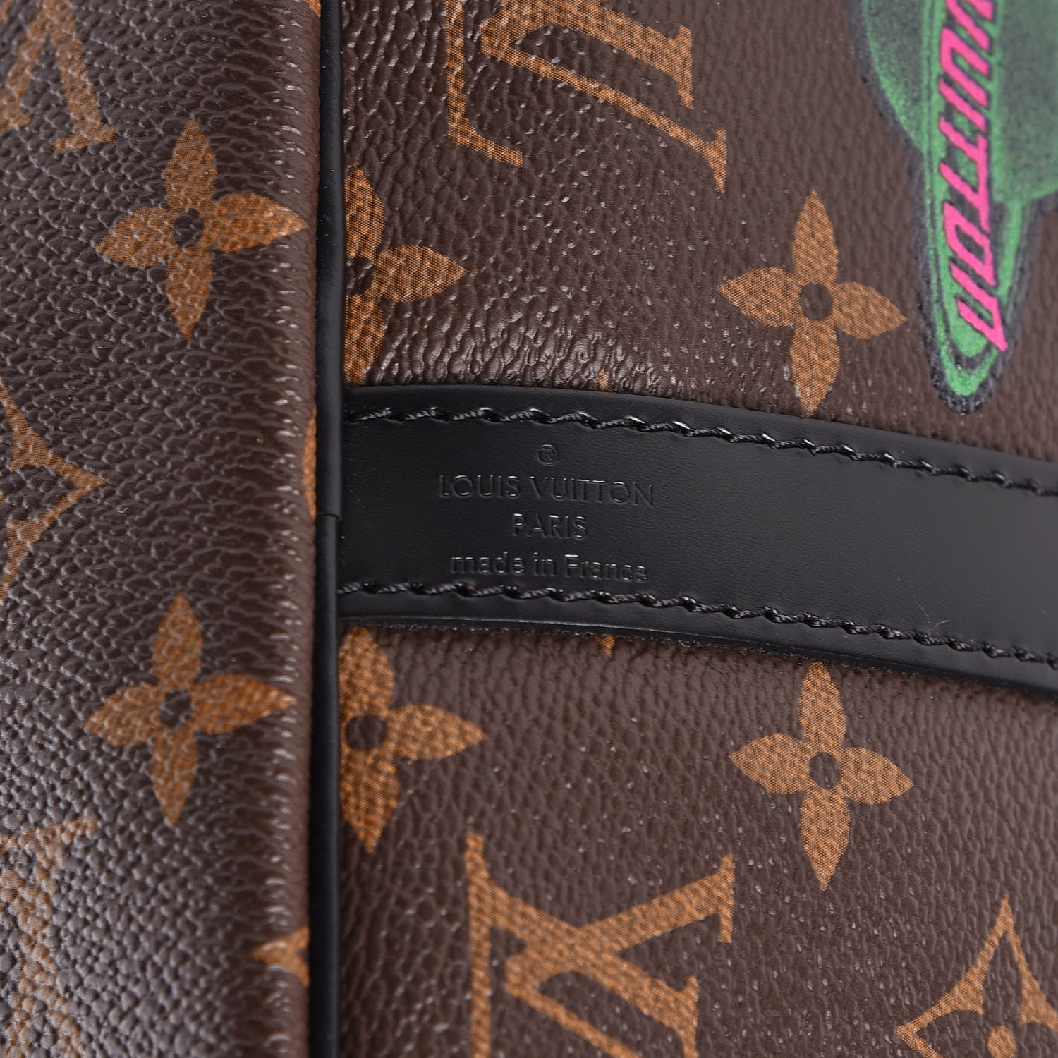 Louis Vuitton Monogram My World Tour Speedy Bandouliere 30 Black 6 of 11