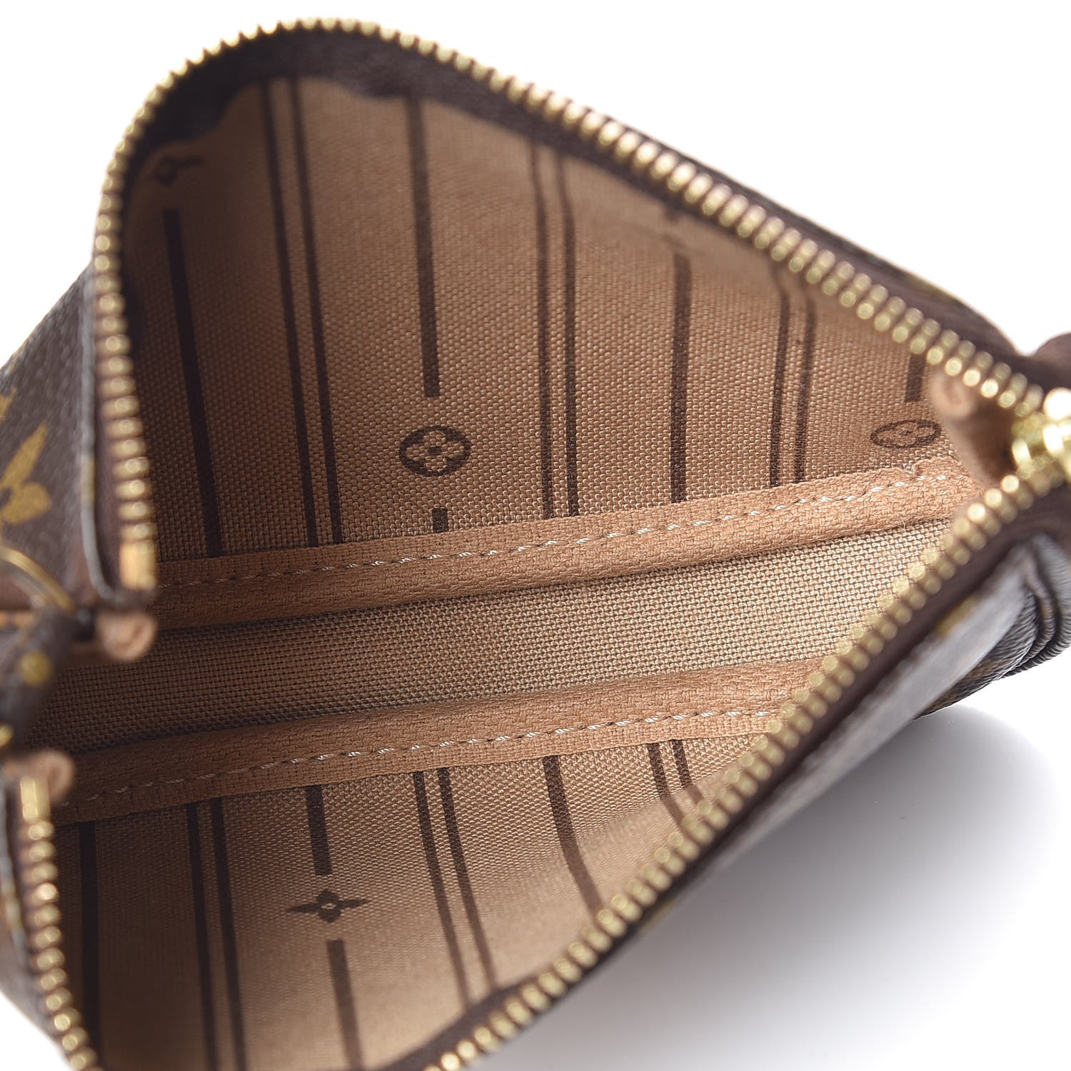 Louis Vuitton Monogram Complice Trunks and Bags Mini Pochette Accessories Beige 5 of 8