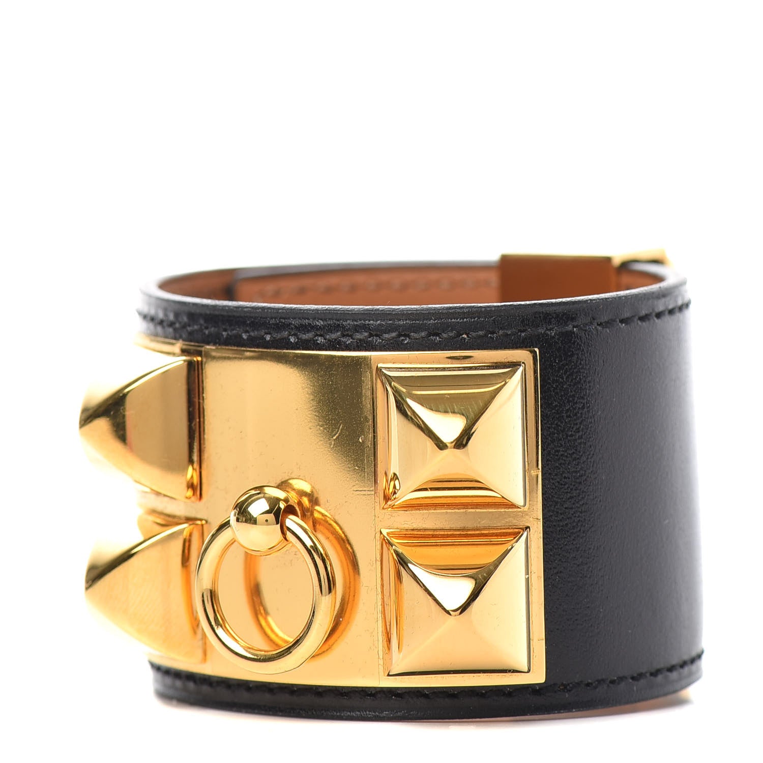 Hermes Box Collier de Chien CDC Bracelet S Black 1 of 4