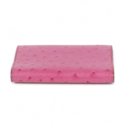Hermes Ostrich Agenda Cover Fuchsia w Inserts 3 of 9
