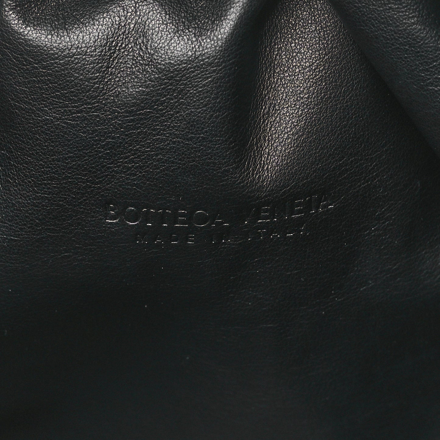 Metallic Bark Calfskin Embossed The Pouch Oversized Clutch Silver