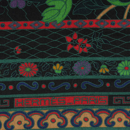 Hermes Cashmere Silk Collections Imperiales Shawl 140 3 of 6