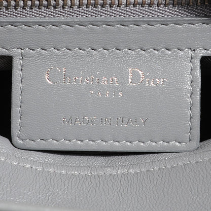 Christian Dior Lambskin Cannage Medium Lady Dior Grey 6 of 9