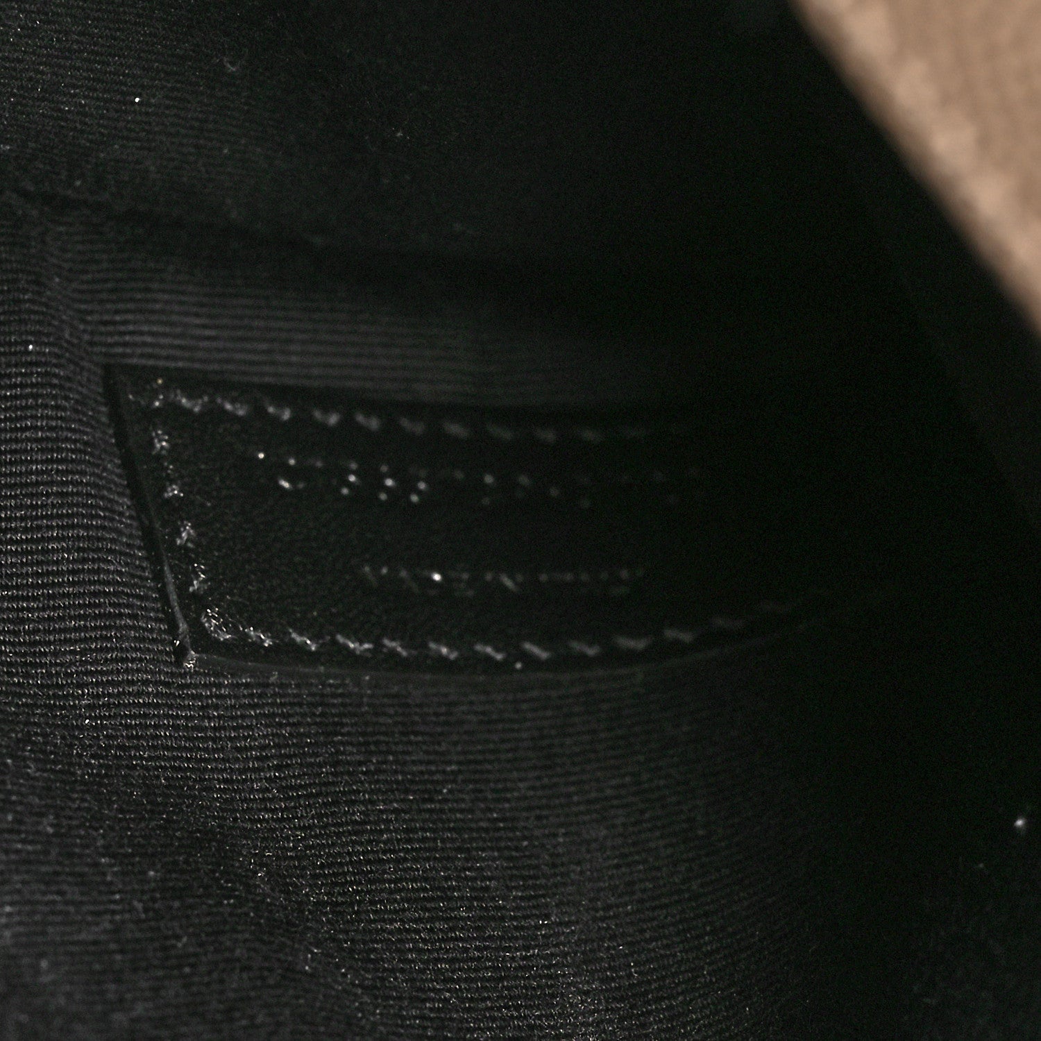 Saint Laurent Grain De Poudre Uptown Pouch Dark Beige 7 of 11