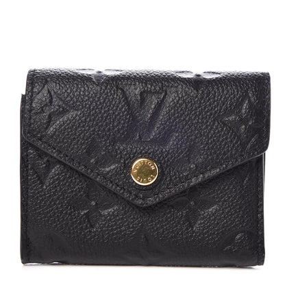 Louis Vuitton Empreinte Zoe Wallet Black 1 of 8