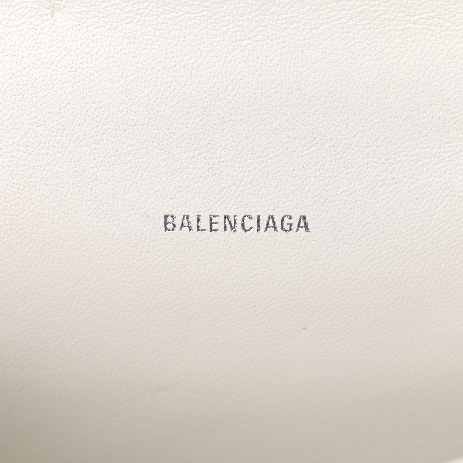 Balenciaga Smooth Calfskin Graffiti Hourglass Top Handle Bag XS White Black 6 of 14