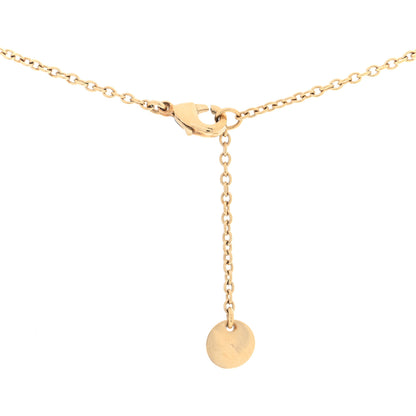 Christian Dior Crystal Pearl CD Shiny-D Tribal Long Necklace Gold 4 of 4