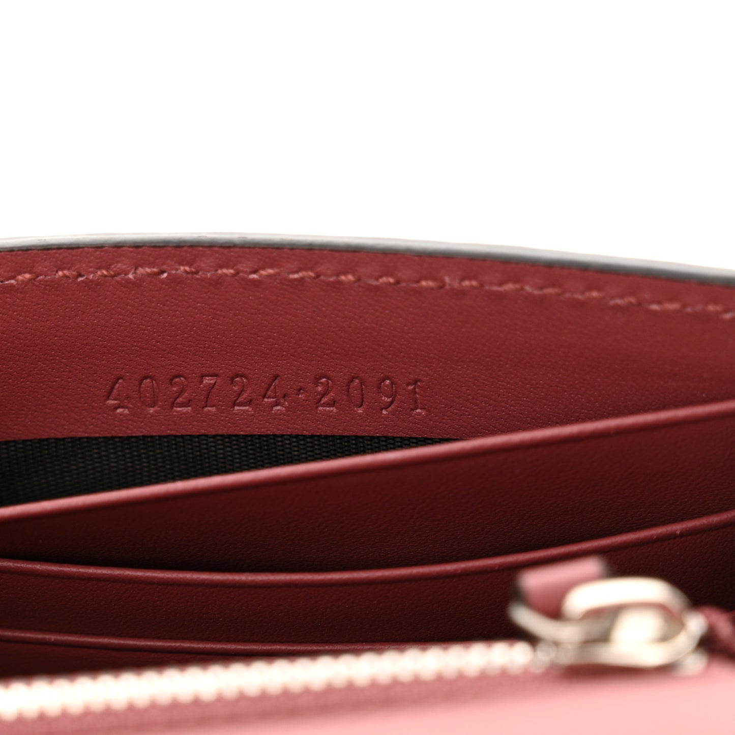 GG Supreme Monogram Blooms Chain Wallet Beige Multicolor Dry Rose