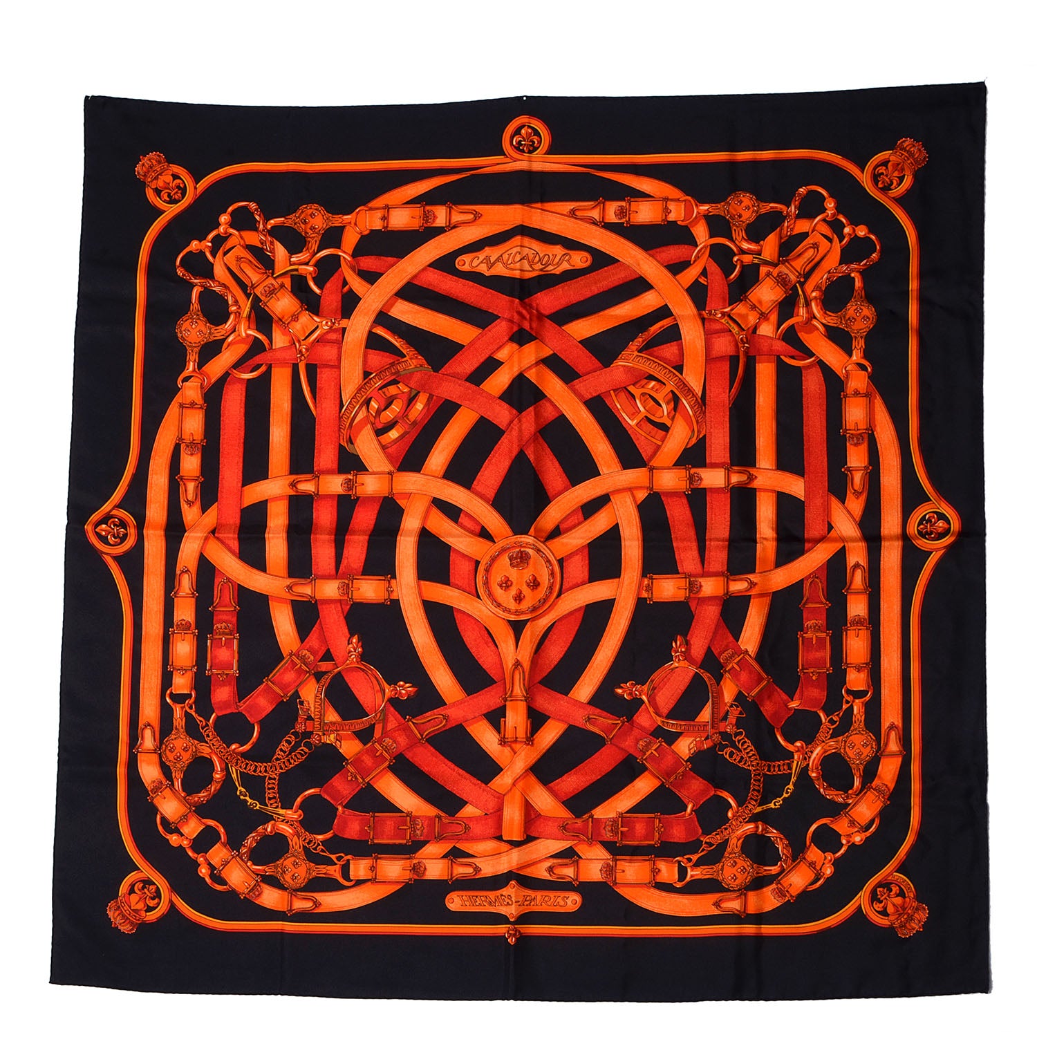 Hermes Silk Cavalcadour Scarf 90 2 of 7