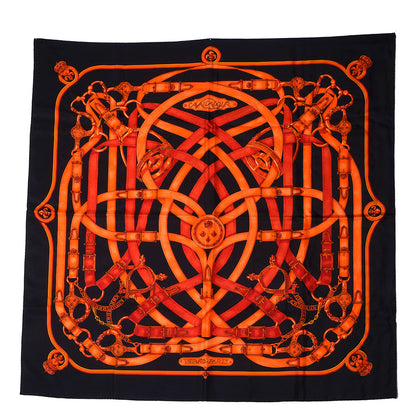 Hermes Silk Cavalcadour Scarf 90 2 of 7