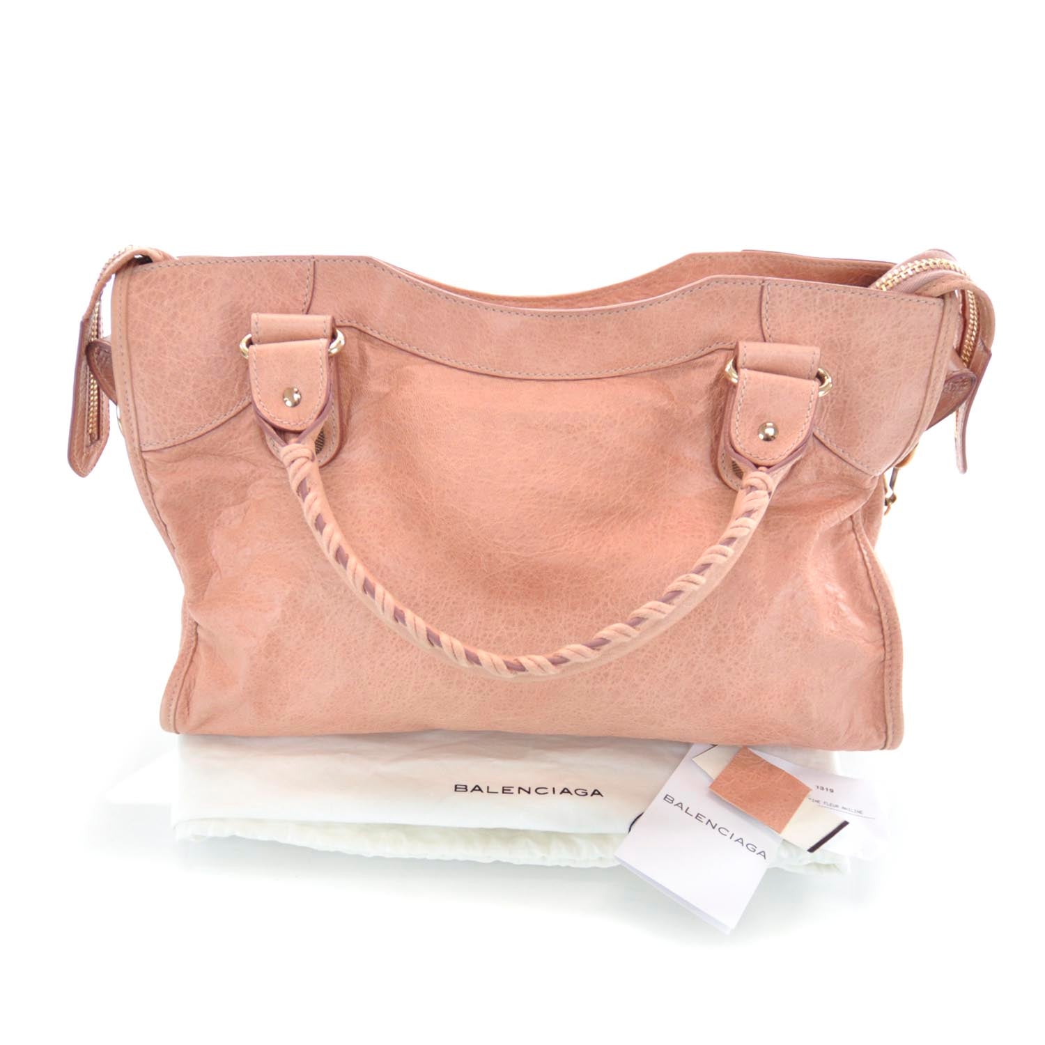 Balenciaga Agneau Giant 21 Gold Hardware CIty Vieux Rose 3 of 10