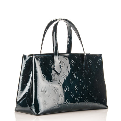 Louis Vuitton Vernis Wilshire PM Blue Nuit 3 of 6
