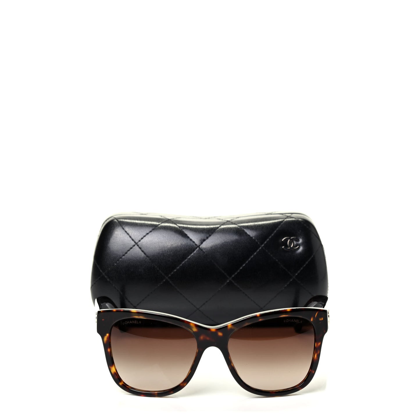 Acetate Runway Square Sunglasses 5380 Dark Tortoise