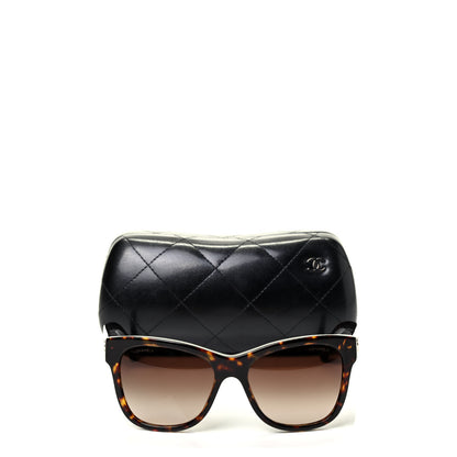 Chanel Acetate Runway Square Sunglasses 5380 Dark Tortoise 6 of 6