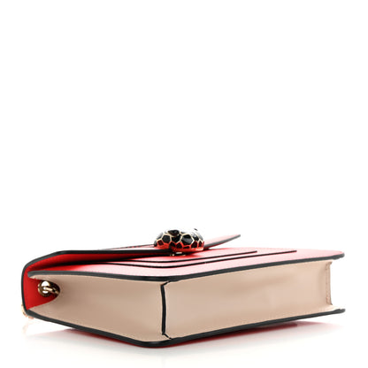 Bulgari Calfskin Serpenti Forever Crossbody Bag Red Milky Opal 4 of 12