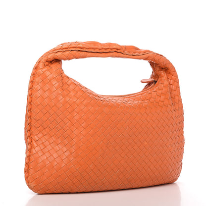 Bottega Veneta Nappa Intrecciato Medium Veneta Hobo Orange 3 of 7