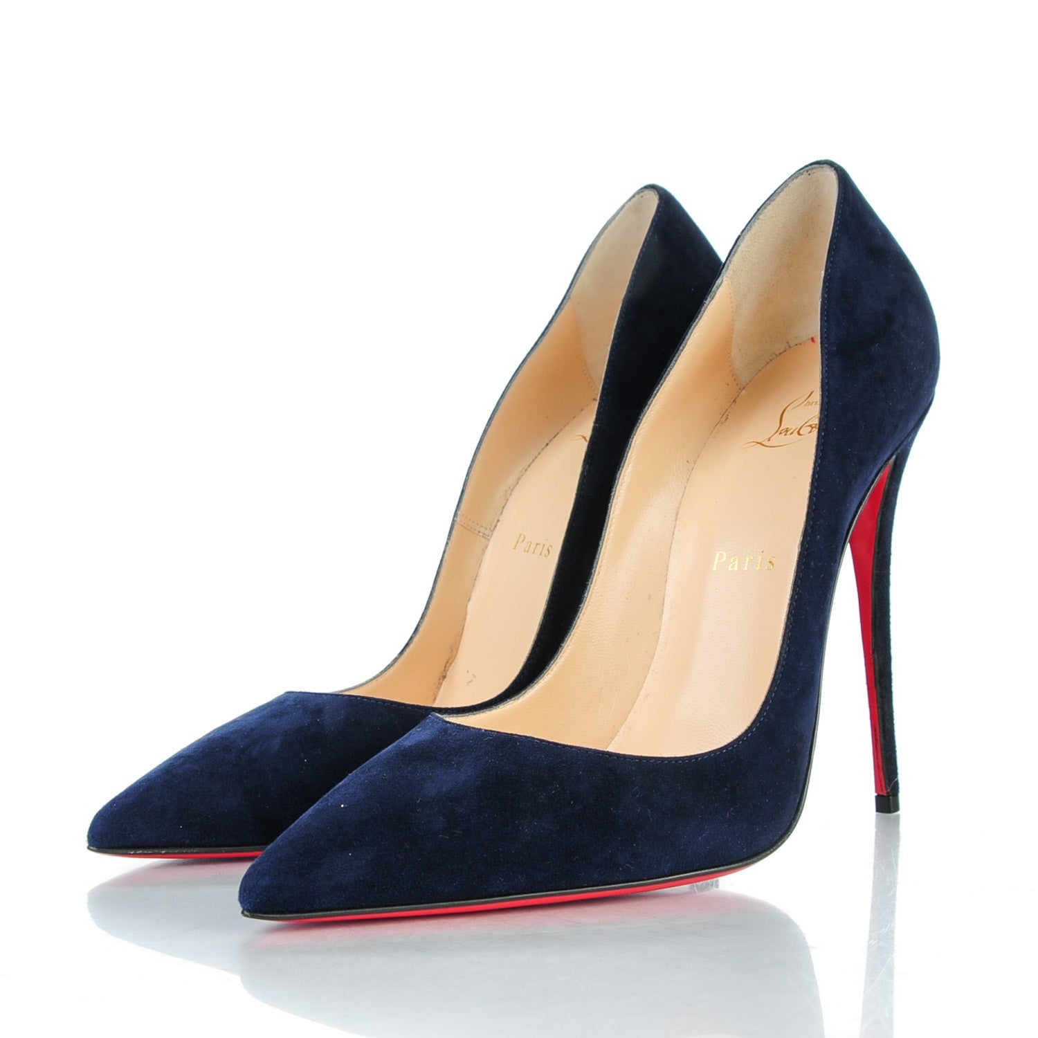 Christian Louboutin Suede So Kate 120 Pumps 39 Nuit 3 of 8
