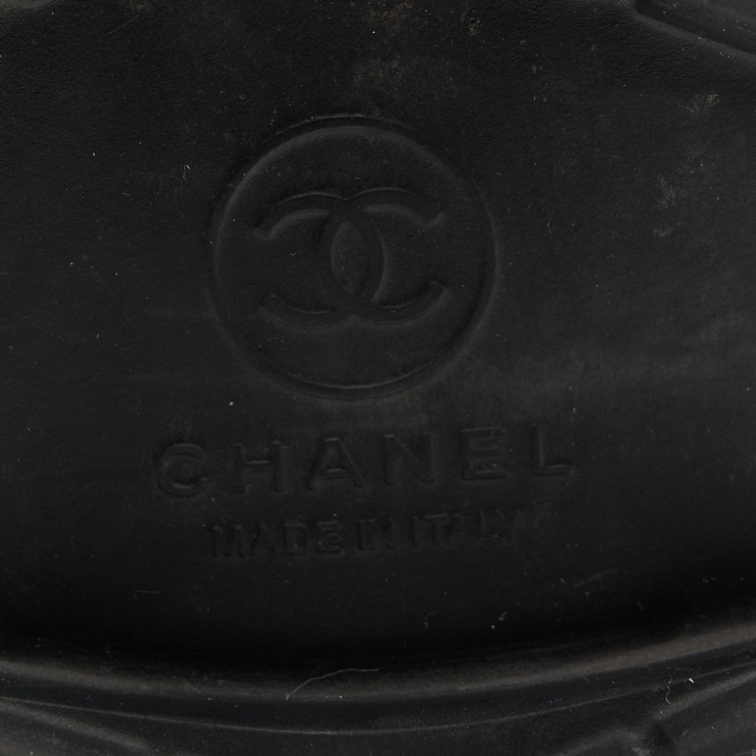Chanel Calfskin Quilted Biker Boots 38.5 Black 7 of 8