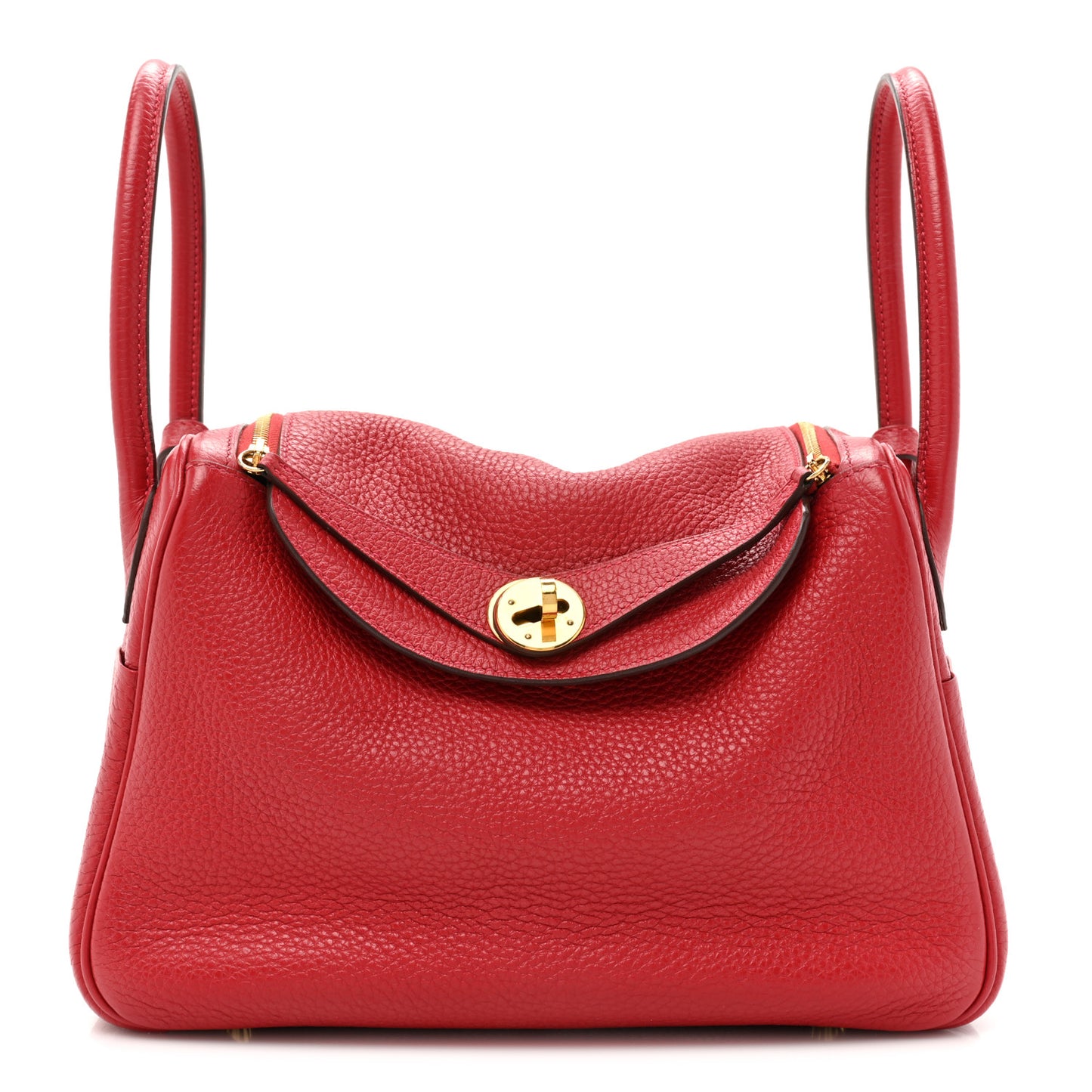 Taurillon Clemence Lindy 26 Rouge Casaque
