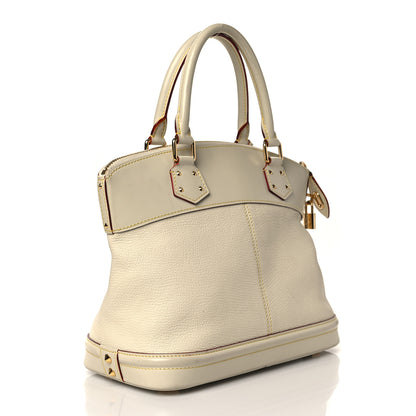 Louis Vuitton Suhali Lockit PM White 3 of 9