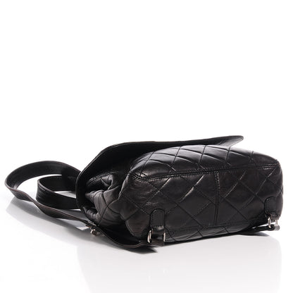 Chanel Lambskin Quilted Backpack Black 4 of 10