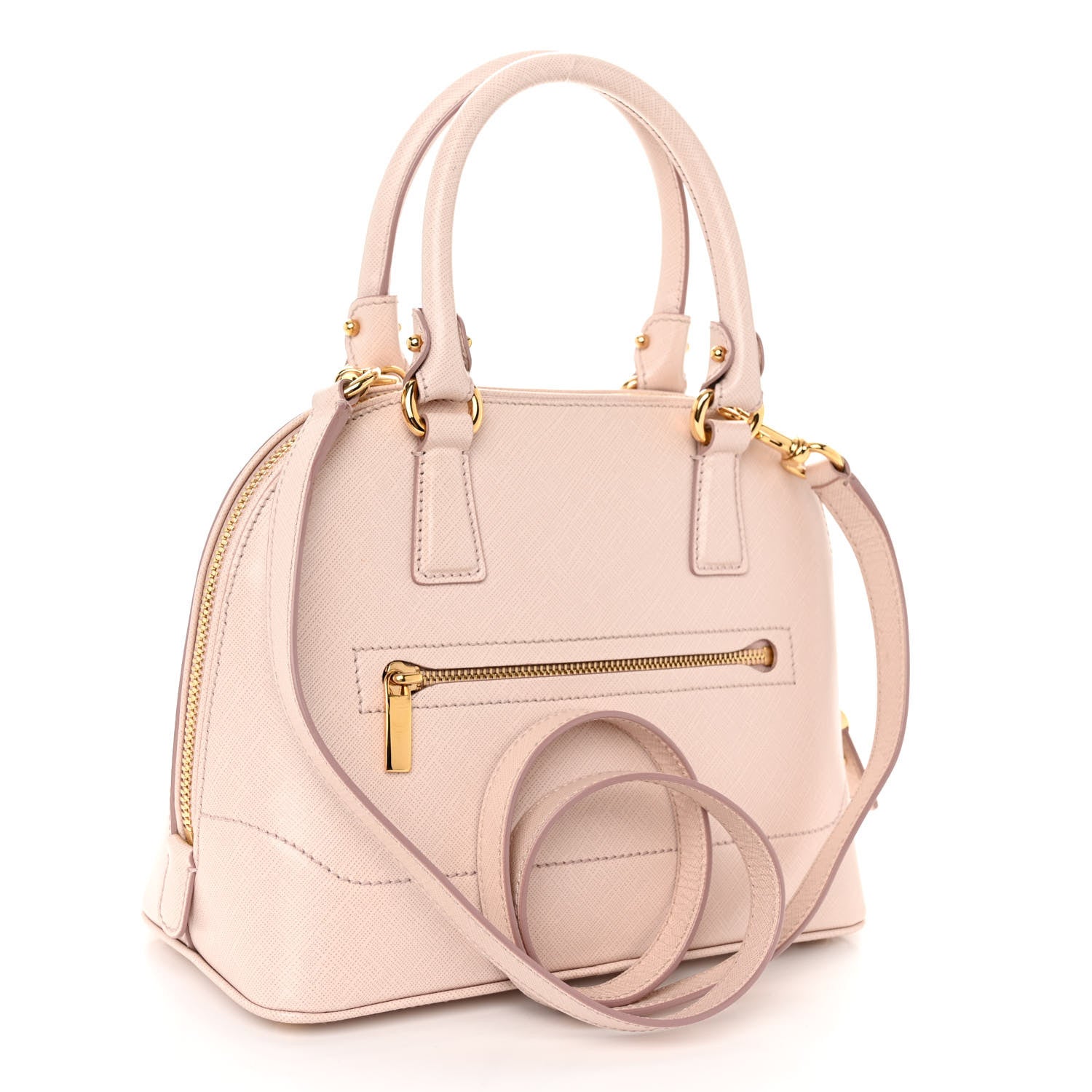 Salvatore Ferragamo Printed Calfskin Darina Satchel Macaron 3 of 8