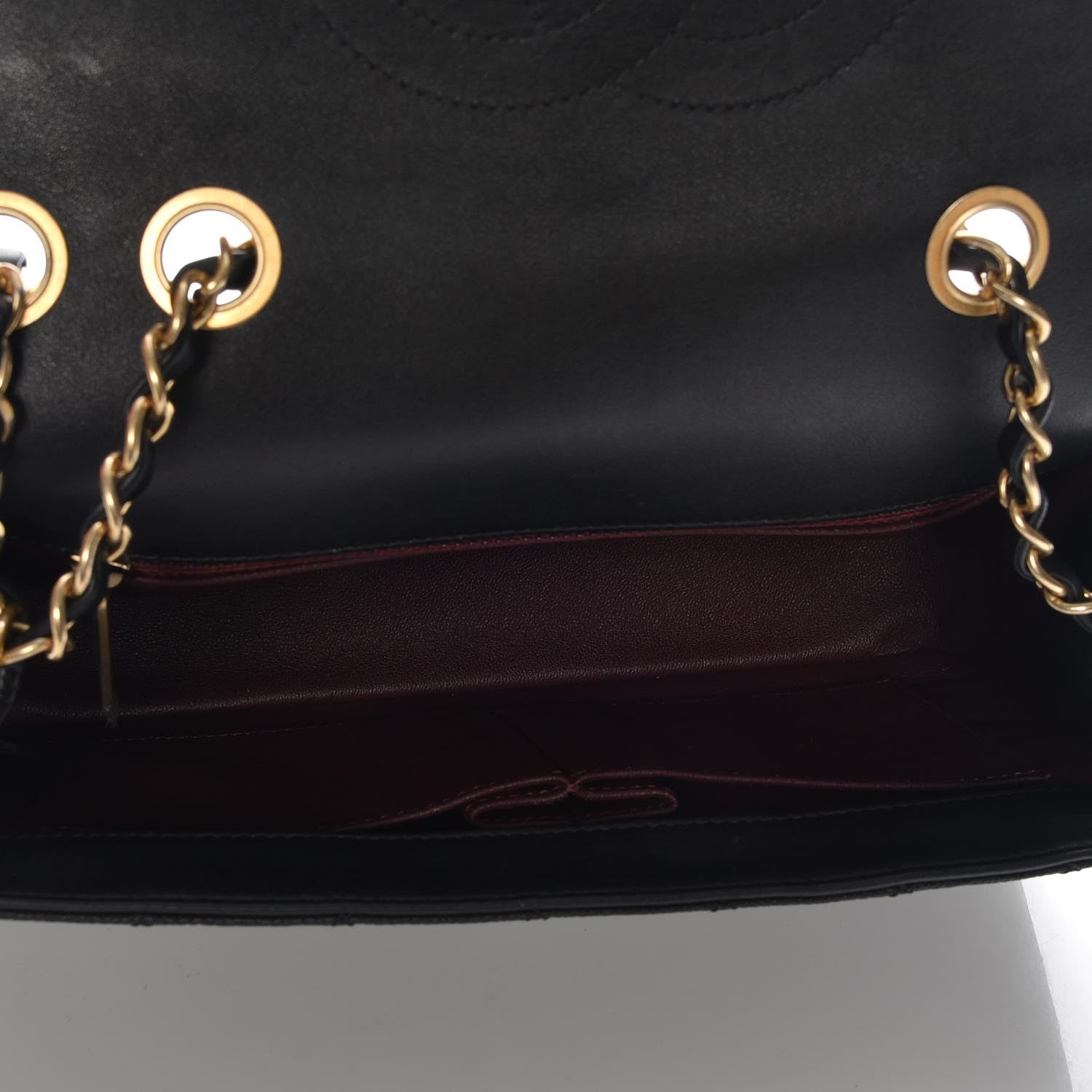Chanel Caviar Quilted Medium CC Filigree Flap Black 6 of 8