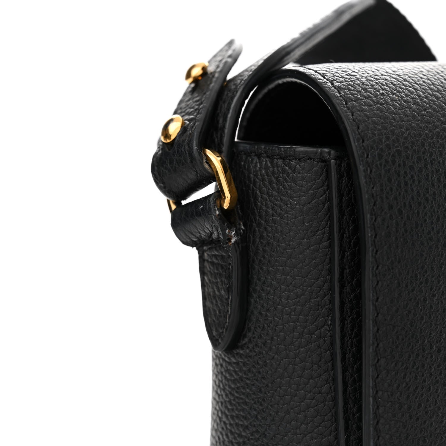 Burberry Grainy Calfskin Vintage Check Note Crossbody Bag Black 15 of 15